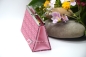 Preview: Graupappe-Tasche mit Metall-Verschluss ca. 19,0x6,5x10,0cm | Weihnachtscookies | rosa pink | Art. Nr. 97040303